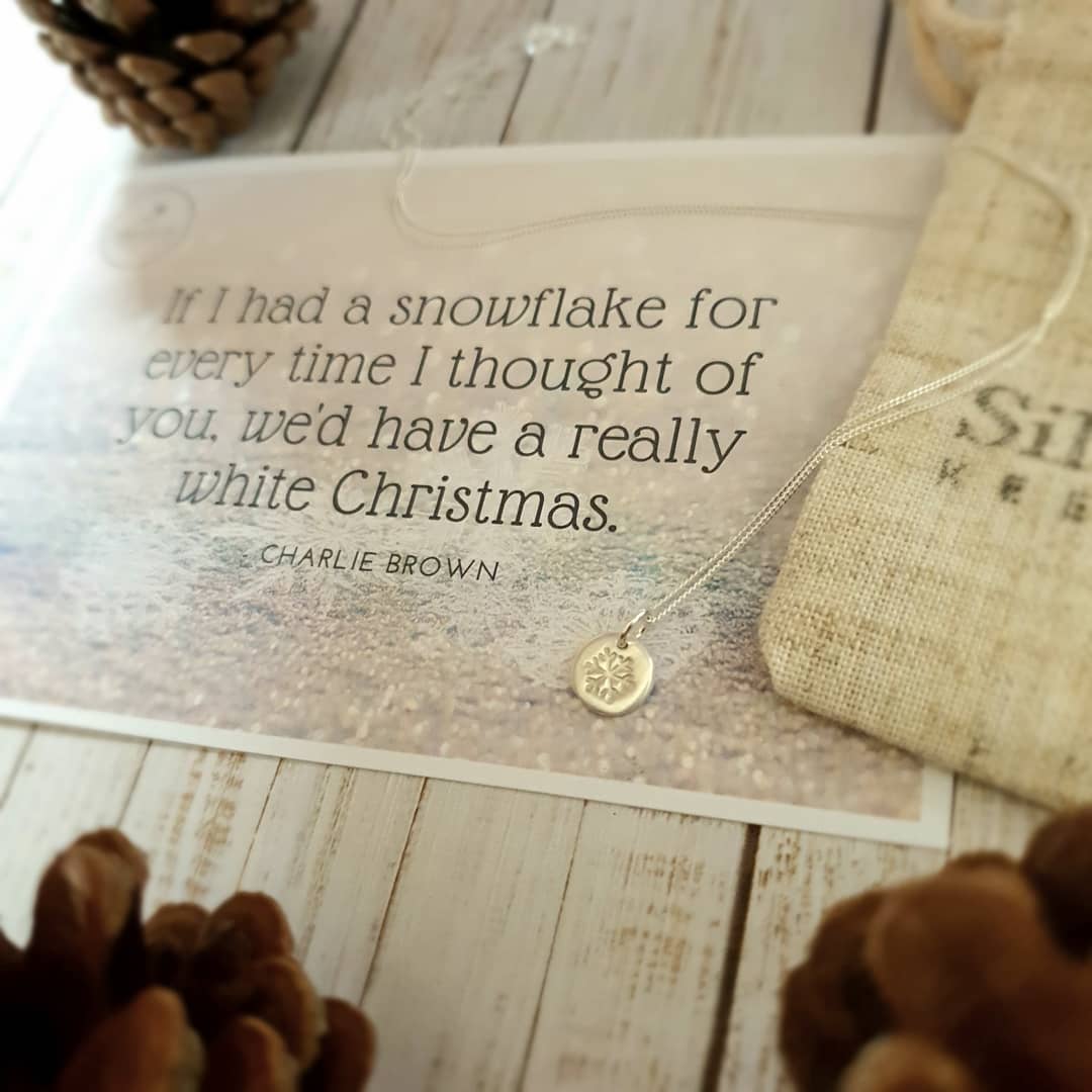 snowflake necklace